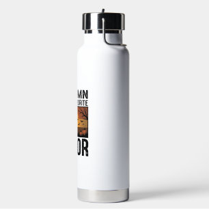 Autumn Is My Favourite Colour Halloween Witch Desi Water Bottle