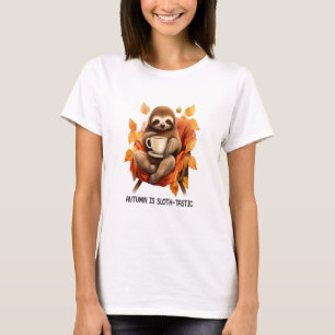 Autumn is Sloth Tastic T-Shirt