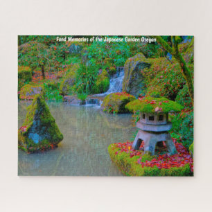 Autumn Japanese Garden Oregon. Jigsaw Puzzle