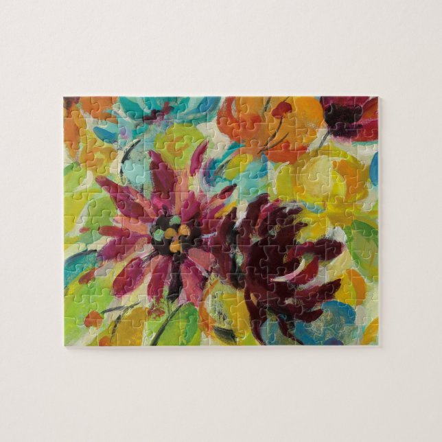 Autumn Joy Flowers Jigsaw Puzzle (Horizontal)