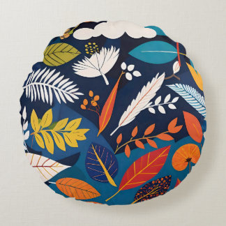 Autumn Joy N018 Round Cushion