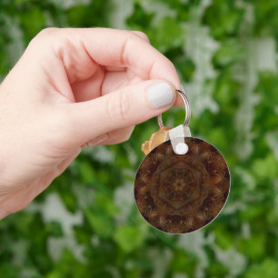 Autumn Kaleidoscope  Key Ring