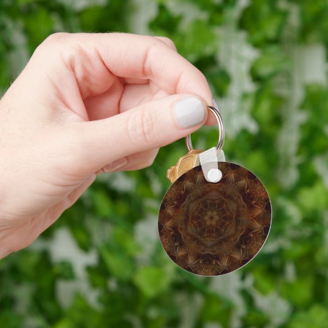 Autumn Kaleidoscope  Key Ring (Hand)