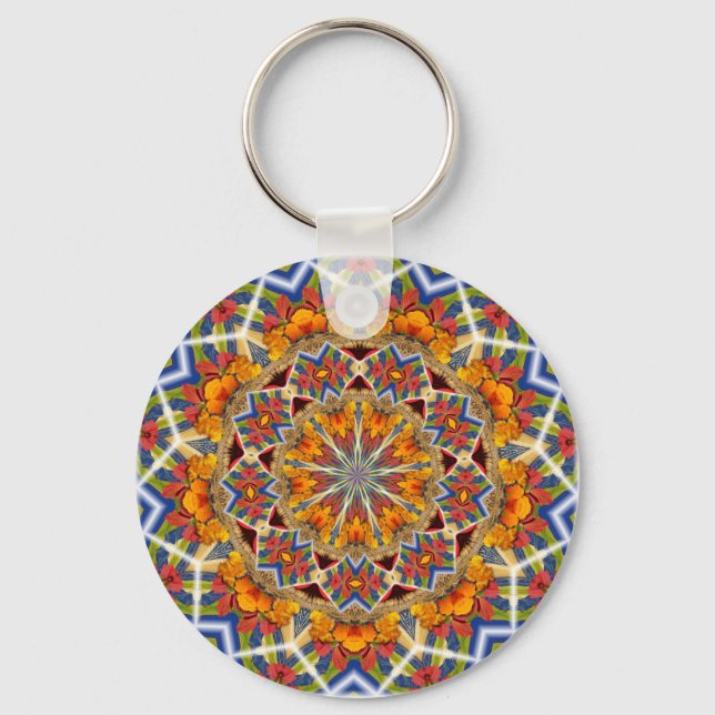 AUTUMN KALEIDOSCOPE ~ Keychain (Front)