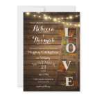 Autumn Ladder and Leaves Love Wedding