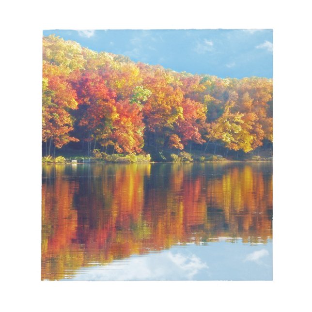 Autumn Lake Notepad (Front)