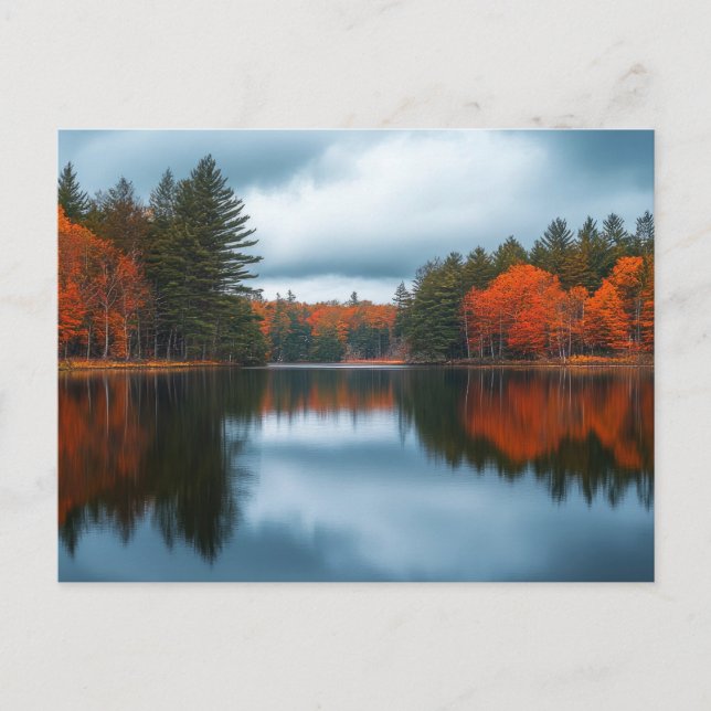 Autumn Lake Postcard (Front)