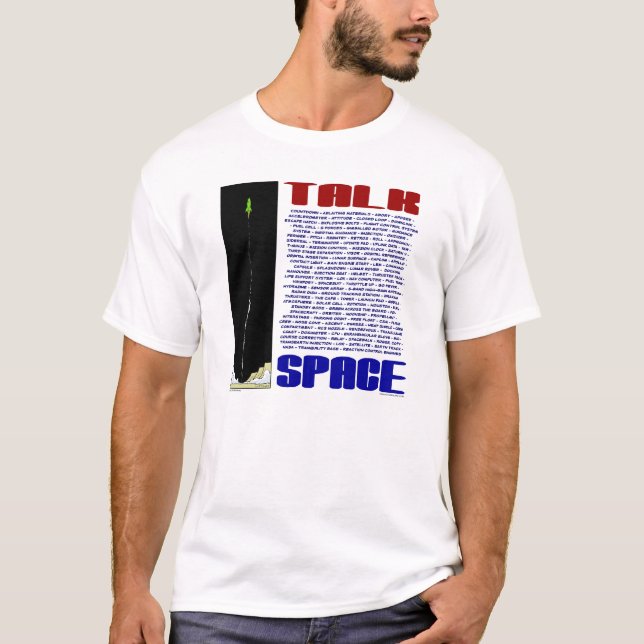 Autumn Lake "TALK SPACE" T-Shirt (Front)
