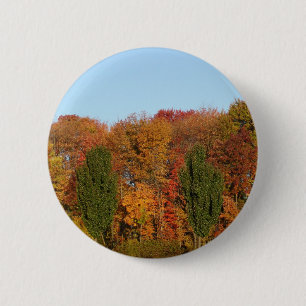 Autumn Landscape 6 Cm Round Badge