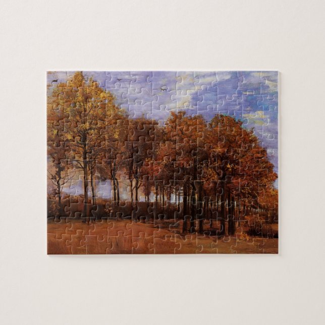 Autumn Landscape by Vincent van Gogh Jigsaw Puzzle (Horizontal)