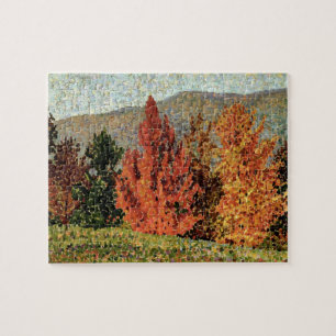 Autumn Landscape, c.1903 (oil on canvas) Jigsaw Puzzle