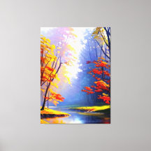 Autumn Landscape Canvas Print