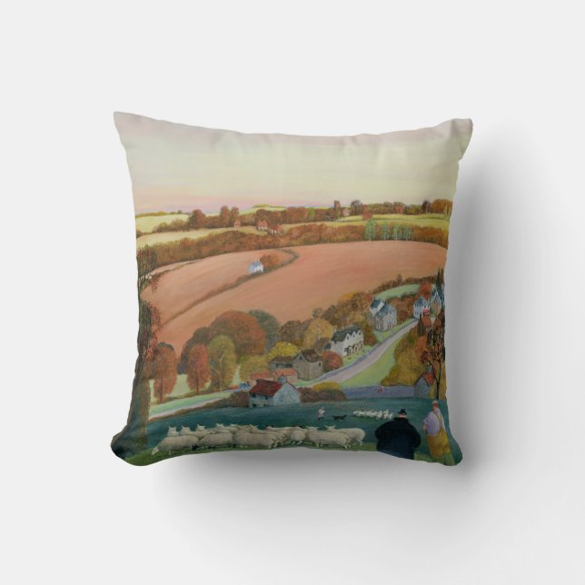 Autumn Landscape Cushion (Front)