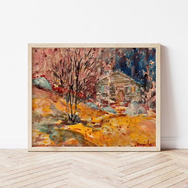 Autumn Landscape | George Luks Poster (Creator Uploaded)