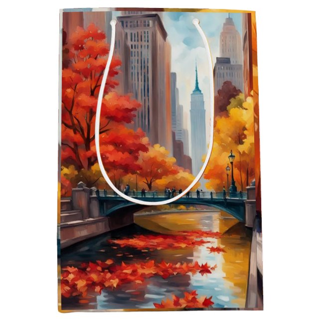 Autumn Landscape Gift Bag (Front)