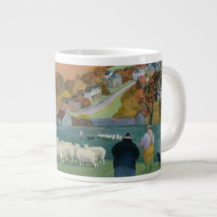 Autumn Landscape Large Coffee Mug