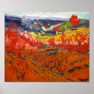 Autumn Landscape   Maurice de Vlaminck   Poster