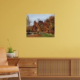 Autumn Landscape, Near Pontoise, Poster
