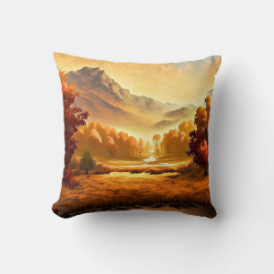 Autumn Landscape Painting-68754 Cushion
