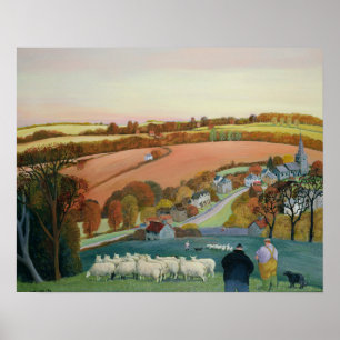 Autumn Landscape Poster