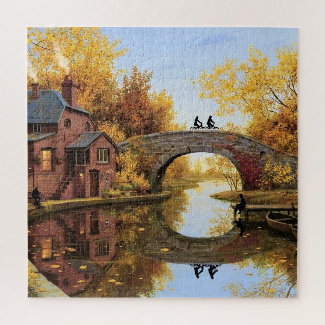 Autumn Landscape Puzzle (Vertical)