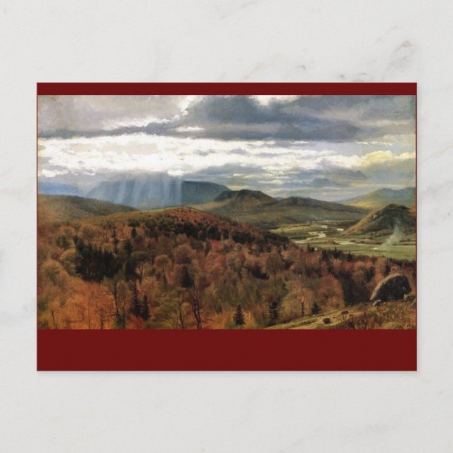 Autumn Landscape, Shelburne, Vermont Postcard (Front)