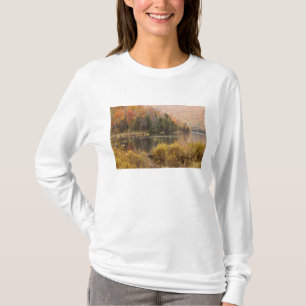 Autumn landscape with lake, Vermont, USA 3 T-Shirt