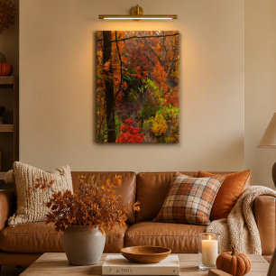 Autumn Landscape Wrapped Canvas
