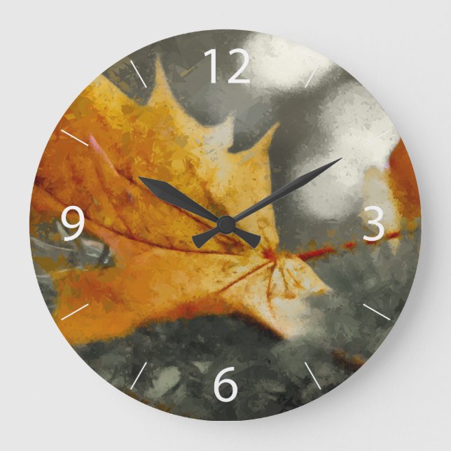 Autumn Large Clock (Front)