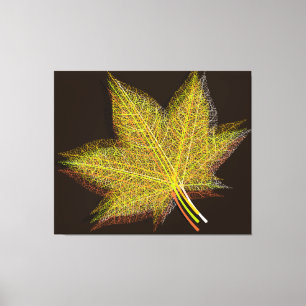 Autumn Leaf #3 Canvas Print