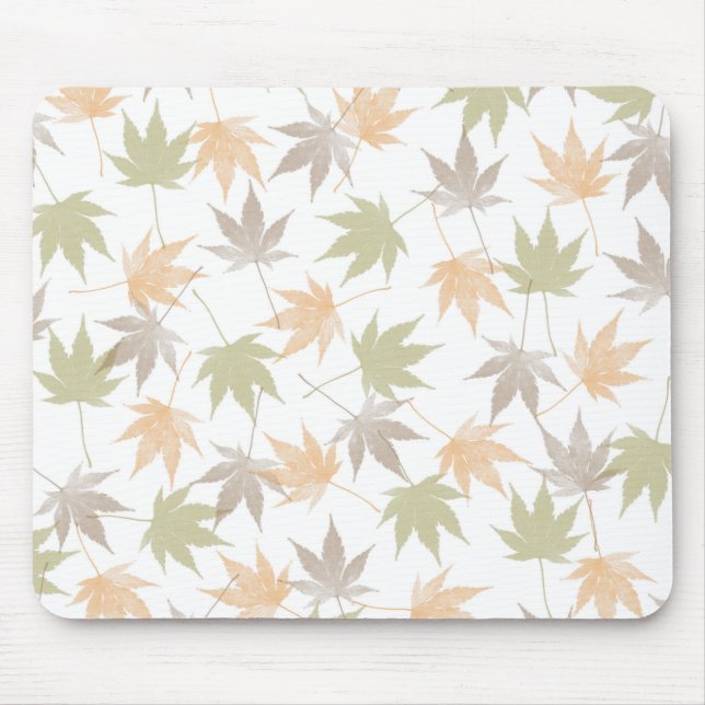 Autumn leaf beauty mouse pad (Front)