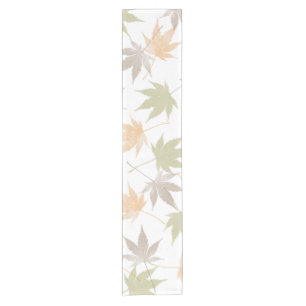 Autumn leaf beauty short table runner