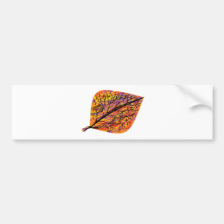 Autumn Leaf Bumper Sticker