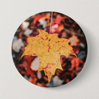 Autumn Leaf Button
