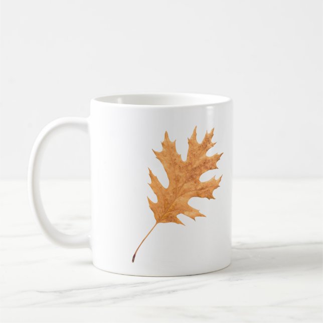 Autumn leaf coffee mug (Left)
