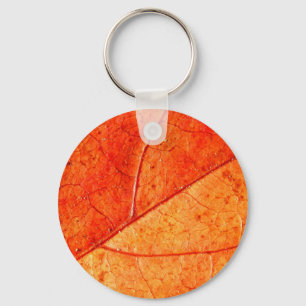 Autumn Leaf Key Ring
