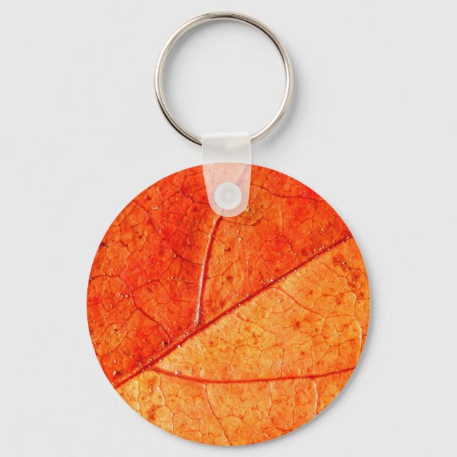 Autumn Leaf Key Ring (Front)