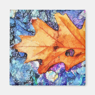 AUTUMN LEAF MAGNET