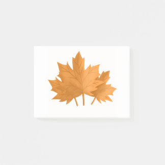 Autumn Leaf Post-it Notes