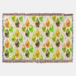 Autumn Leaf Throw Blanket