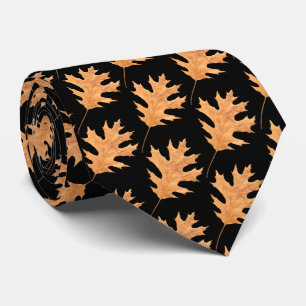 Autumn leaf tie