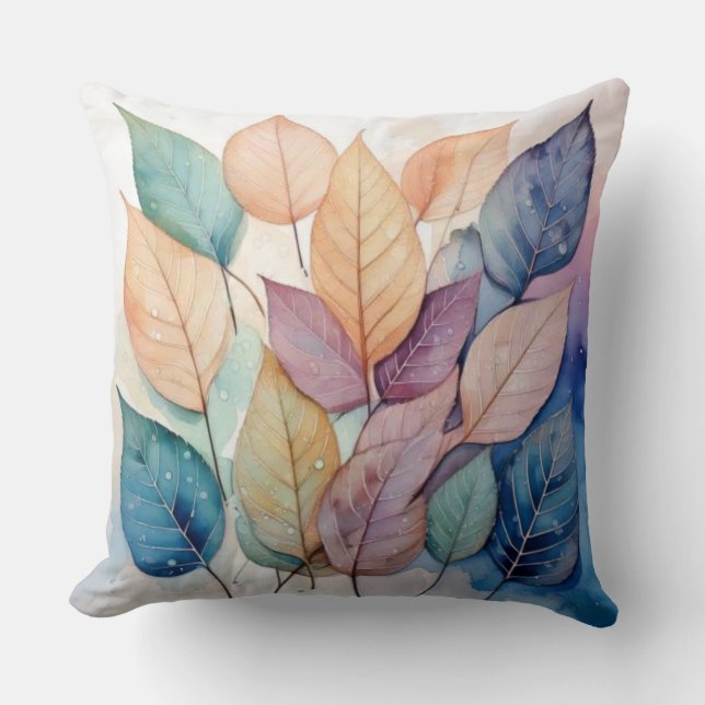 Autumn leafs cushion (Front)