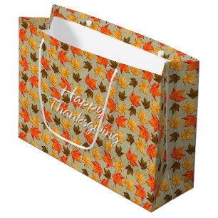 Autumn Leaves 1 Large Gift Bag
