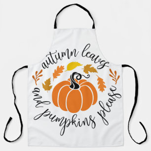 Autumn Leaves [2 pumpkin] Apron