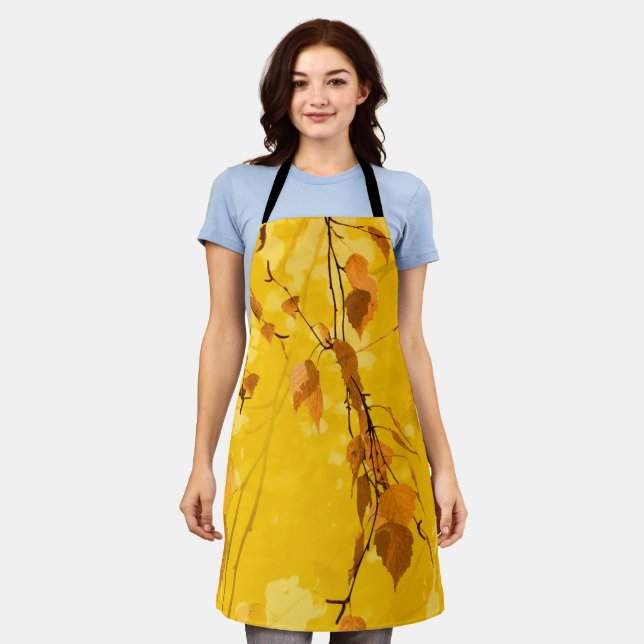 Autumn Leaves 3 Apron (Worn)