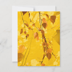 Autumn Leaves 3 Card