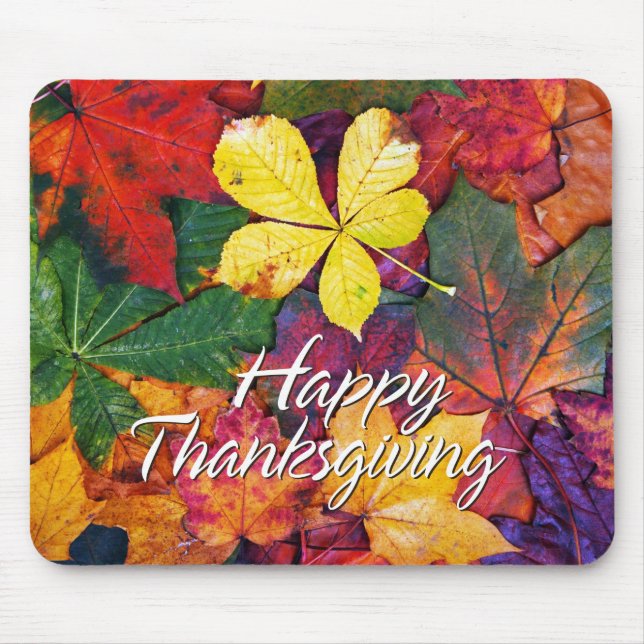 Autumn Leaves 5 Mousepad (Front)