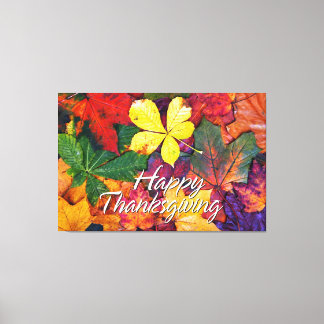 Autumn Leaves 5 Wrapped Canvas