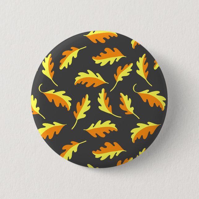 Autumn Leaves 6 Cm Round Badge (Front)