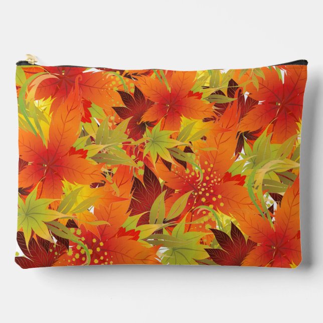 Autumn Leaves  Accessory Pouch (Front)